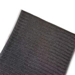 Acrylic backing adhesive hook and loop