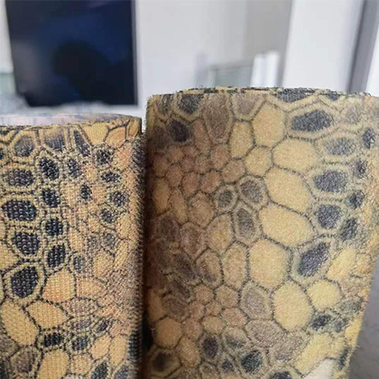 hook and loop printing