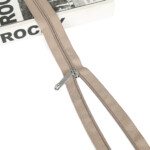 Luggage zipper double tooth anti-opening new designation products