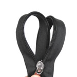 Luggage zipper double tooth anti-opening new designation products